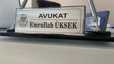 Av. Emrullah Üksek - Hukuk & Danışmanlık hukuk bürosu fotoğrafı 2 - Denizli, Denizli