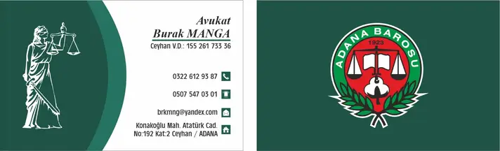 Av. Burak Manga profil fotoğrafı 2 - Ceyhan, Adana