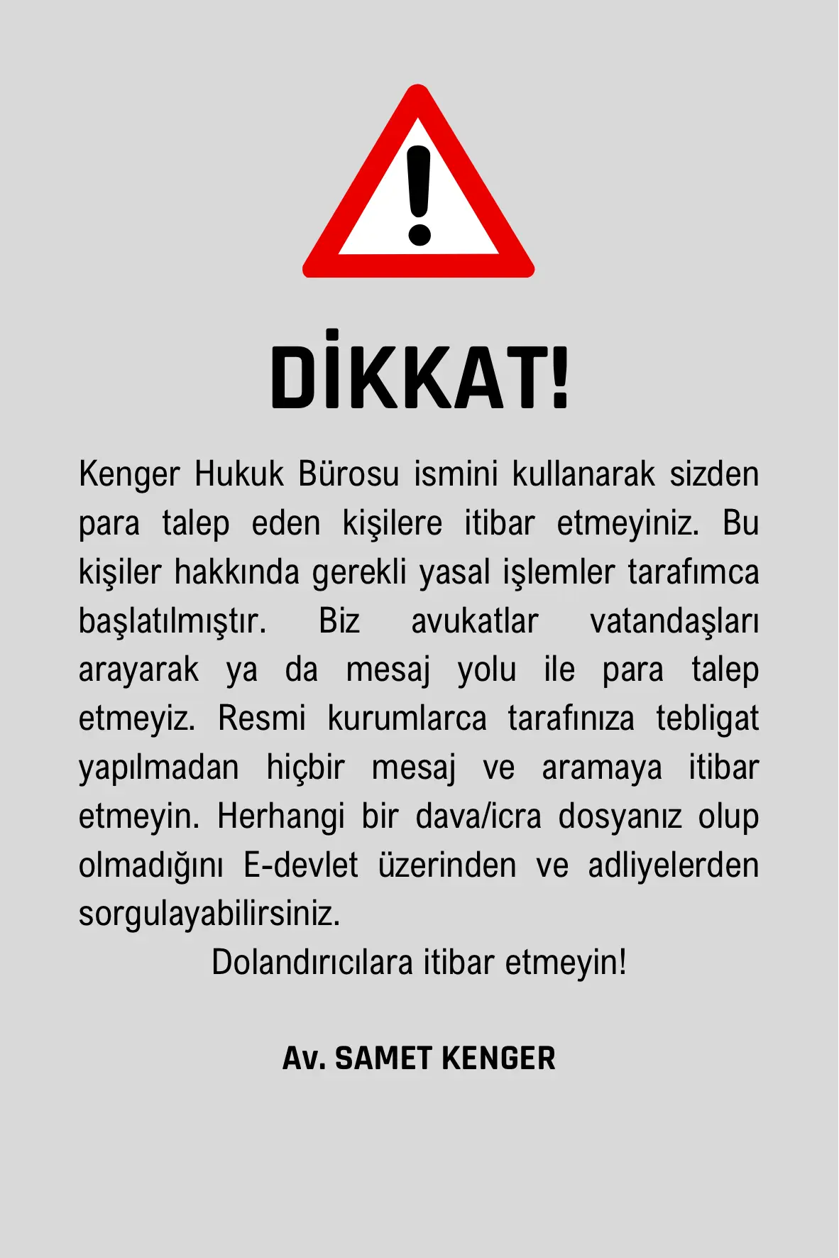 Kenger Avukatlık Bürosu hukuk bürosu fotoğrafı - Kocasinan, Kayseri
