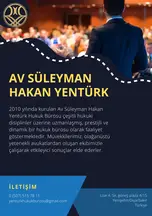 Av. Süleyman Hakan Yentürk profil fotoğrafı 28 - Yenişehir, Diyarbakır
