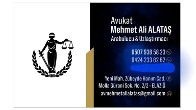 Av. Arb. Mehmet Ali Alataş profil fotoğrafı 2 - Elazığ, Elazığ