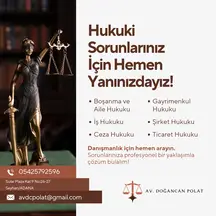Av. Doğancan Polat profil fotoğrafı 9 - Seyhan, Adana