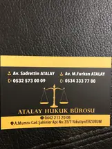 Atalay Hukuk Bürosu (Law Office) hukuk bürosu fotoğrafı 4 - Yakutiye, Erzurum