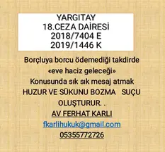 Av. Ferhat Karli profil fotoğrafı 17 - Kırıkhan, Hatay