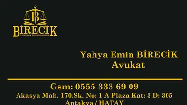 Av. Yahya Emin Birecik profil fotoğrafı 11 - Antakya, Hatay