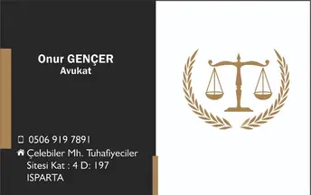 Av. Onur Gençer profil fotoğrafı 6 - Isparta, Isparta