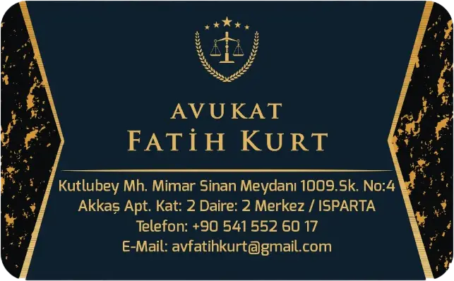 Av. Fatih Kurt profil fotoğrafı - Isparta, Isparta