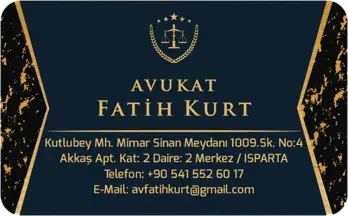 Av. Fatih Kurt profil fotoğrafı - Isparta, Isparta