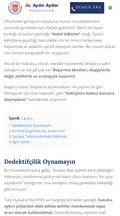 Av. Aydın Aydar profil fotoğrafı 185 - Başakşehir, İstanbul
