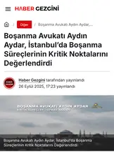 Av. Aydın Aydar profil fotoğrafı 187 - Başakşehir, İstanbul