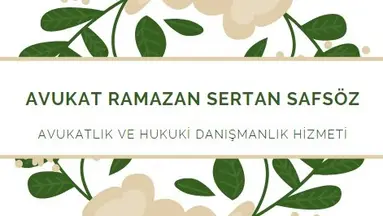 Av. Ramazan Sertan Safsöz profil fotoğrafı 87 - Konak, İzmir