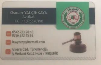 Av. Osman Yalçınkaya profil fotoğrafı - Kırşehir, Kırşehir