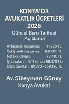 Av. Arb. Süleyman Güney profil fotoğrafı 127 - Karatay, Konya