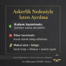 Av. Arb. Süleyman Güney profil fotoğrafı 133 - Karatay, Konya