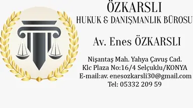 Özkarslı Hukuk & Danışmanlık Bürosu hukuk bürosu fotoğrafı 17 - Selçuklu, Konya