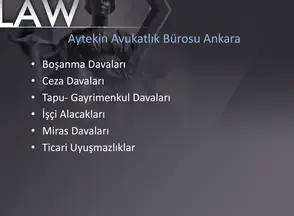 Aytekin Avukatlık Bürosu hukuk bürosu fotoğrafı 8 - Çankaya, Ankara