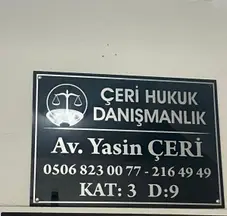 Av. Yasin Çeri Hukuk Bürosu hukuk bürosu fotoğrafı 2 - Kütahya, Kütahya