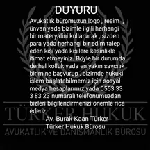 Burak Kaan Türker Hukuk Bürosu hukuk bürosu fotoğrafı 28 - Kahramanmaraş, Kahramanmaraş
