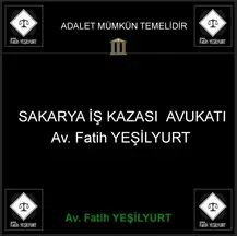 Av. Fatih Yeşilyurt profil fotoğrafı 16 - Adapazarı, Sakarya