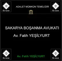 Av. Fatih Yeşilyurt profil fotoğrafı 15 - Adapazarı, Sakarya