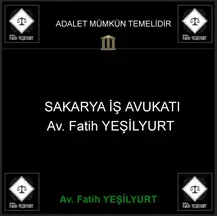 Av. Fatih Yeşilyurt profil fotoğrafı 17 - Adapazarı, Sakarya
