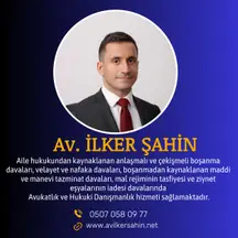 Av. İlker Şahin profil fotoğrafı 15 - İlkadım, Samsun