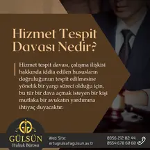 Gülsün Hukuk Bürosu hukuk bürosu fotoğrafı 85 - Niksar, Tokat