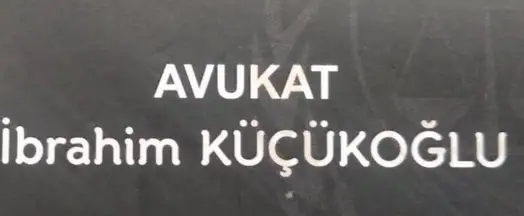Av. İbrahim Küçükoğlu profil fotoğrafı 2 - Şanlıurfa, Şanlıurfa