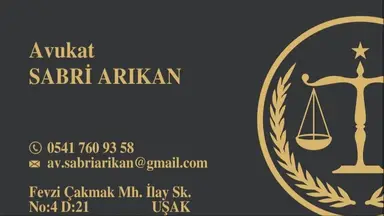 Av. Arb. Sabri Arikan profil fotoğrafı 5 - Uşak, Uşak