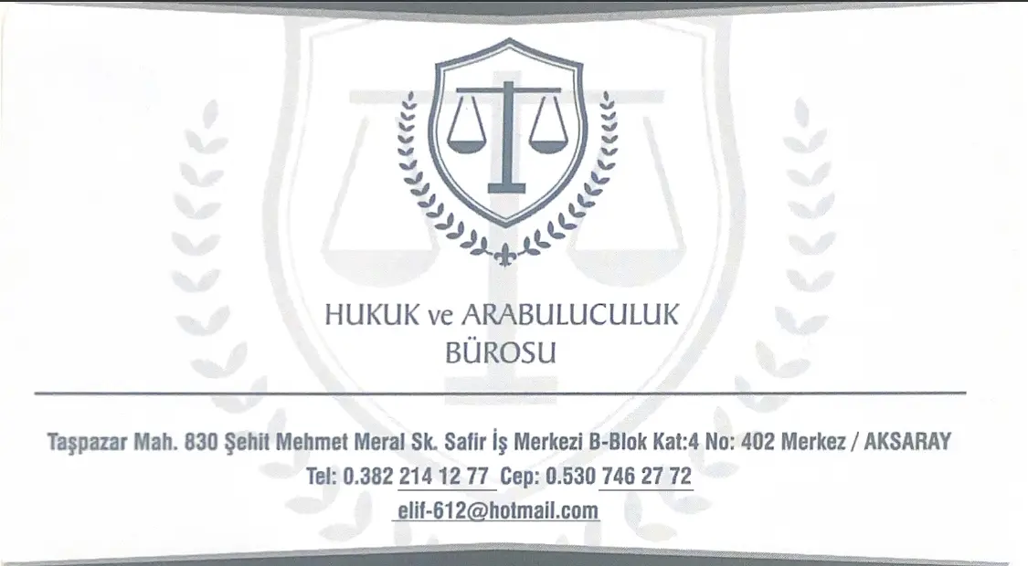 Av. Arb. Elif Ulu profil fotoğrafı - Aksaray, Aksaray