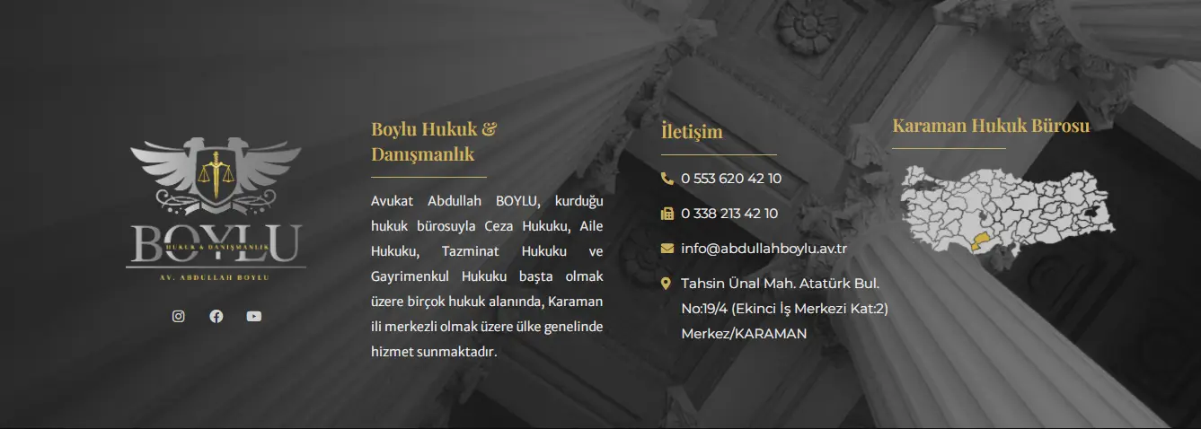 Av. Abdullah Boylu profil fotoğrafı - Karaman, Karaman