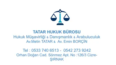 Av. Şırnak Cizre Avukatlar profil fotoğrafı 7 - Cizre, Şırnak