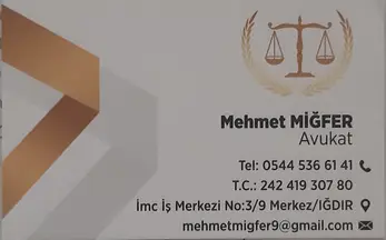 Av. Mehmet Miğfer profil fotoğrafı - Iğdır, Iğdır