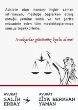 Salih Erbay ve Ziya Berkhan Yaman Hukuk, Danışmanlık ve Arabuluculuk hukuk bürosu fotoğrafı 7 - Muratpaşa, Antalya