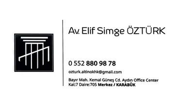 Av. Elif Simge Öztürk profil fotoğrafı 5 - Karabük, Karabük