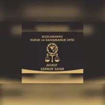 Sernur Sayar Uluslararası Hukuk Ve Danışmanlık Bürosu hukuk bürosu fotoğrafı - Seyhan, Adana