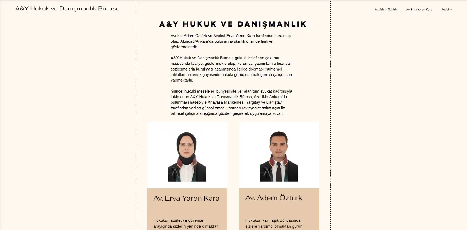 A&Y Hukuk Ve Danışmanlık Ofisi hukuk bürosu fotoğrafı - Altındağ, Ankara
