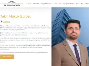 Av. Ramazan Tekin profil fotoğrafı 3 - Seyhan, Adana