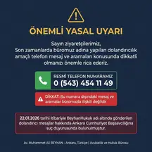 Av. Muhammet Ali Beyhan profil fotoğrafı 95 - Çankaya, Ankara