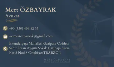 Av. Mert Özbayrak profil fotoğrafı - Trabzon, Trabzon