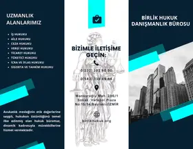 Birlik Hukuk Ve Danışmanlık Bürosu hukuk bürosu fotoğrafı 9 - Bayraklı, İzmir