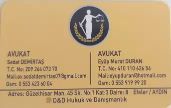 D&D Hukuk Ve Danışmanlık Bürosu hukuk bürosu fotoğrafı 2 - Aydın, Aydın