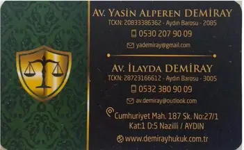 Demiray Hukuk Bürosu hukuk bürosu fotoğrafı 5 - Nazilli, Aydın