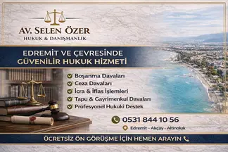 Selen Özer Hukuk Ve Danışmanlık hukuk bürosu fotoğrafı 2 - Edremit, Balıkesir