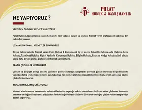 Polat Hukuk & Danışmanlık hukuk bürosu fotoğrafı 14 - Beypazarı, Ankara