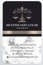 Av. Mustafa Said Çolak profil fotoğrafı 3 - Erzincan, Erzincan
