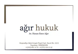 Ağır Hukuk hukuk bürosu fotoğrafı 9 - Tepebaşı, Eskişehir