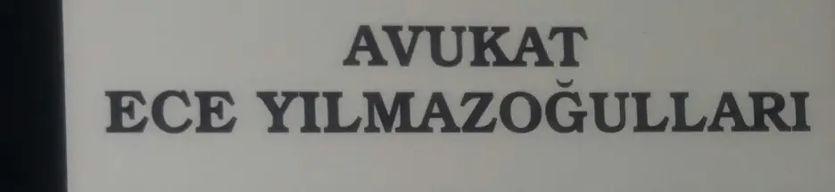Av. Avukat Ece Yılmazoğulları profil fotoğrafı 2 - Bergama, İzmir