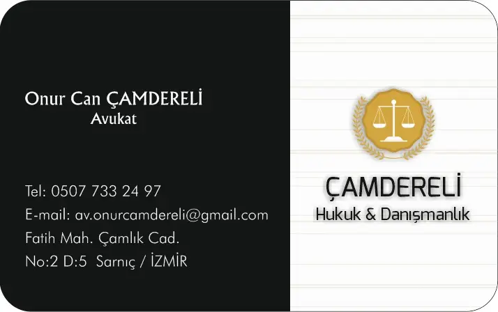 Çamdereli Hukuk Bürosu hukuk bürosu fotoğrafı - Gaziemir, İzmir