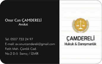 Çamdereli Hukuk Bürosu hukuk bürosu fotoğrafı - Gaziemir, İzmir